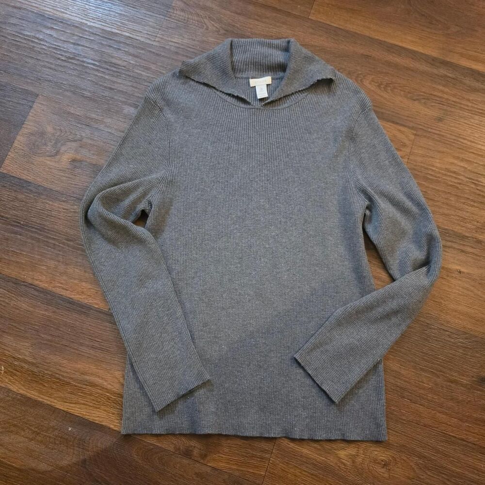 Chico-s Women's Grey Jumper